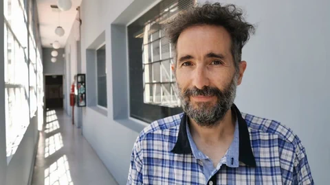 Diego Morales in Nahaufnahme.