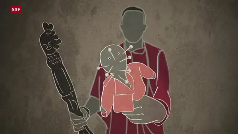 Symbolgrafik eines JuJu-Rituals 