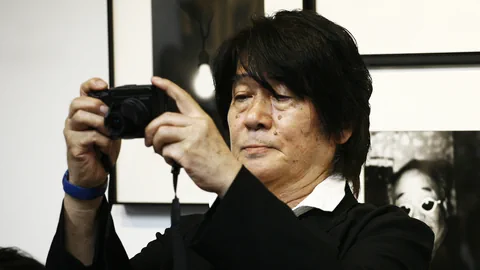 Portrait des japanischen Fotografen Daido Moriyama.