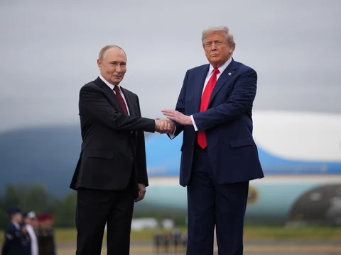 Am 15. August trafen sich Trump und Putin in Anchorage im US-Bundesstaat Alaska.