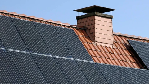 Solaranlage auf Dach
