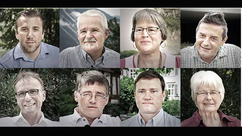 Porträtbilder von Kommentarschreibern