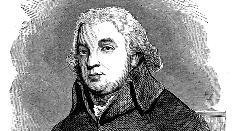 Gezeichnetes Portrait von Robert Raikes