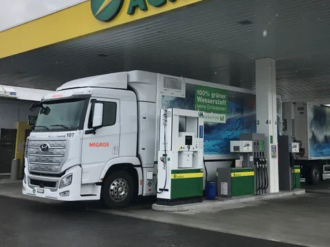 Migros-Lastwagen