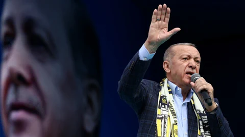 Erdogan macht Wahlkampf.