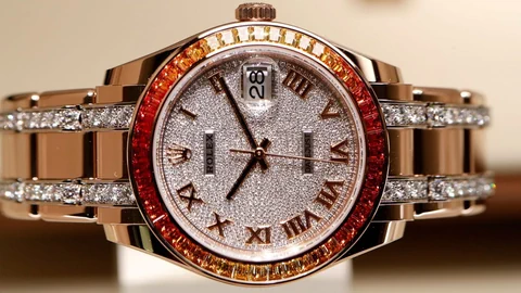 Luxusuhr der Marke Rolex.