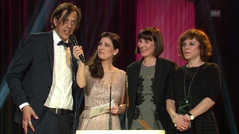 «Der Sieger bin ig!»: Der Goalie räumt beim Filmpreis ab