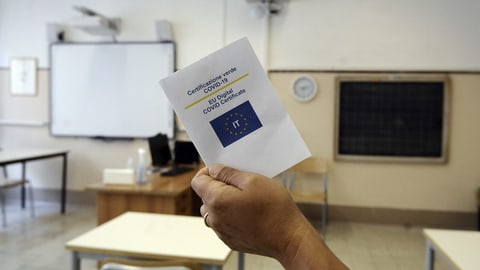 Italien schreibt allen Arbeitnehmenden Impfung oder Tests vor