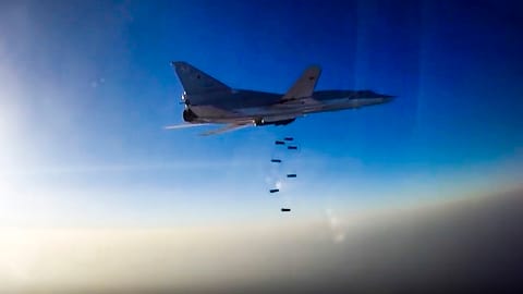 Russland greift erstmals aus dem Iran in Syrien ein Russland greift erstmals aus dem Iran in Syrien ein