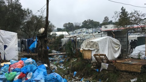 «Die Krätze frisst die Menschen in Moria lebendig auf»