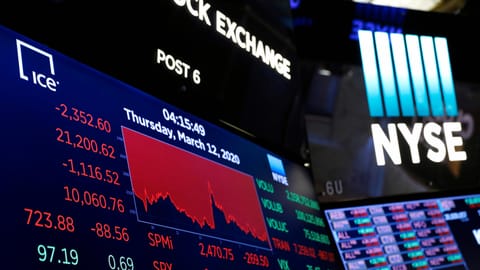 Börsen im freien Fall wegen Coronavirus
