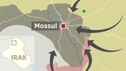 Das sind die Akteure der Offensive auf Mossul Das sind die Akteure der Offensive auf Mossul