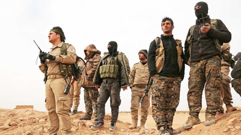 IS-Kämpfer bei Rakka eingekesselt IS-Kämpfer bei Rakka eingekesselt