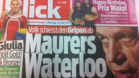 Gripen-Nein: So reagiert die Presse Gripen-Nein: So reagiert die Presse