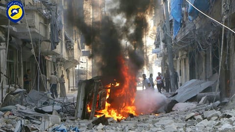 Assads Truppen greifen Aleppo jetzt auch am Boden an Assads Truppen greifen Aleppo jetzt auch am Boden an