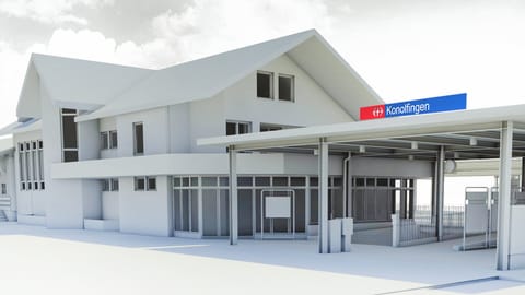 Fast 40 Millionen Franken für einen neuen Bahnhof Fast 40 Millionen Franken für einen neuen Bahnhof