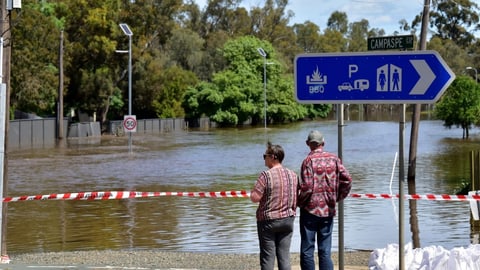 Hochwasser in New South Wales - Nach Starkregen: Siedlungen an ...