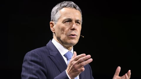 Cassis: «Verzicht auf Konferenz wäre ein schreckliches Signal» Cassis: «Verzicht auf Konferenz wäre ein schreckliches Signal»