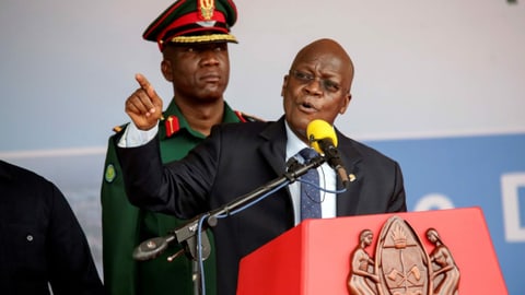 Regierung von Tansania Nach Tod von Tansanias Staatschef Neue