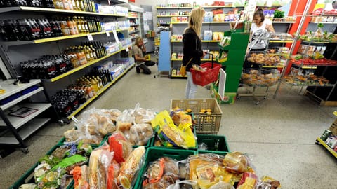 Der Run auf die Caritas-Märkte