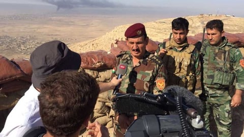 An der Front vor Mossul An der Front vor Mossul