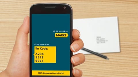 SMS soll Briefmarke ersetzen SMS soll Briefmarke ersetzen