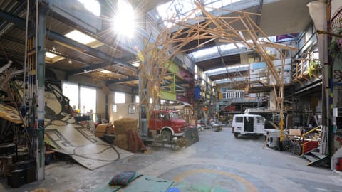 Die «Binz»: Eine kreative Insel mitten in Zürich Die «Binz»: Eine kreative Insel mitten in Zürich