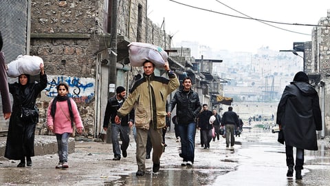 Zehntausende flüchten aus Al-Schadadi Zehntausende flüchten aus Al-Schadadi