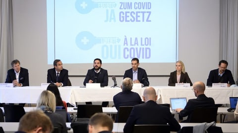 Befürworter des Covid-Gesetzes starten Abstimmungskampf
