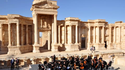 IS zerstört weiteres Kulturgut im syrischen Palmyra IS zerstört weiteres Kulturgut im syrischen Palmyra