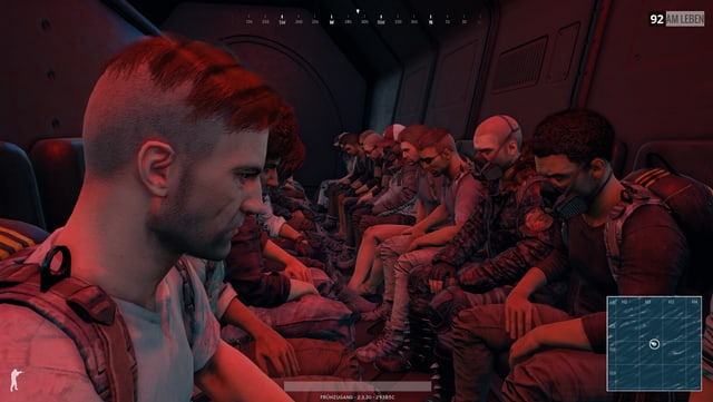 100 Menschen sitzen (noch unbewaffnet) in einem Flieger. 100 Menschen sitzen (noch unbewaffnet) in einem Flieger.