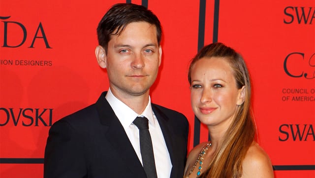 Tobey Maguire und Jennifer Meyer. Tobey Maguire und Jennifer Meyer.