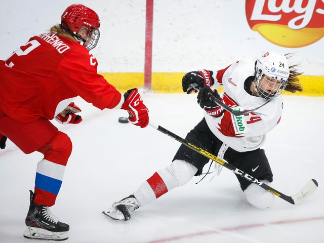 Noemi Ryhner (r.) und Angelina Goncharenko. Noemi Ryhner (r.) und Angelina Goncharenko.