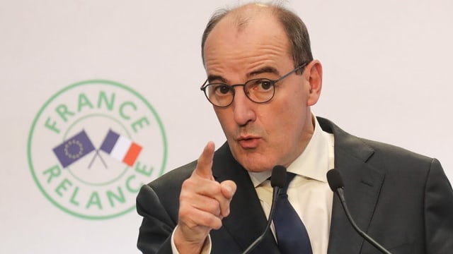 Frankreichs Premier Jean Castex. Frankreichs Premier Jean Castex.