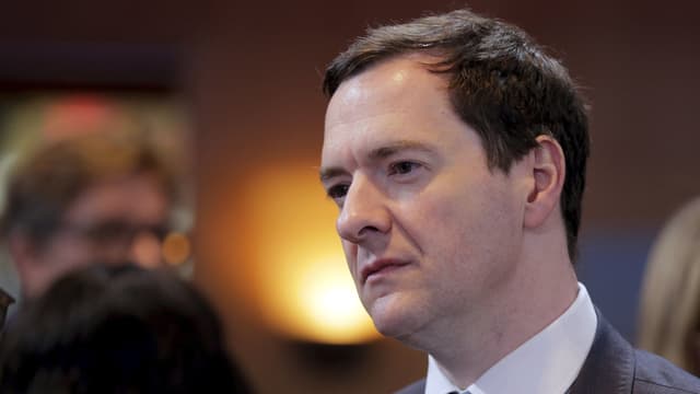 Zu sehen ist der britische Finanzminister Osbrone Zu sehen ist der britische Finanzminister Osbrone