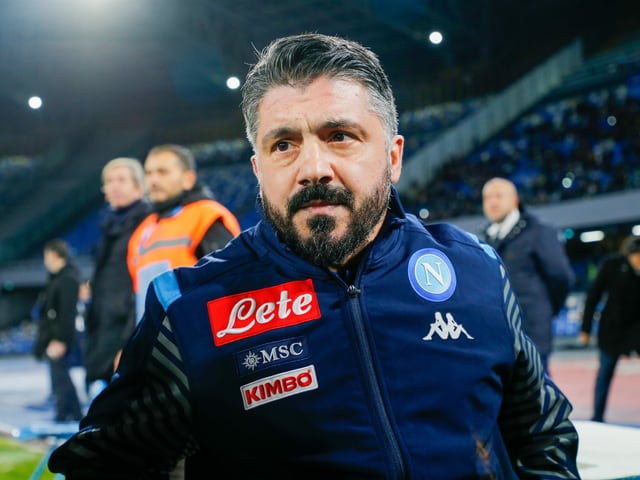 Gennaro Gattuso und Napoli. Gennaro Gattuso und Napoli.