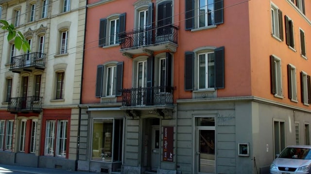 Das Hostel «Lion Lodge» in der Stadt Luzern. Das Hostel «Lion Lodge» in der Stadt Luzern.