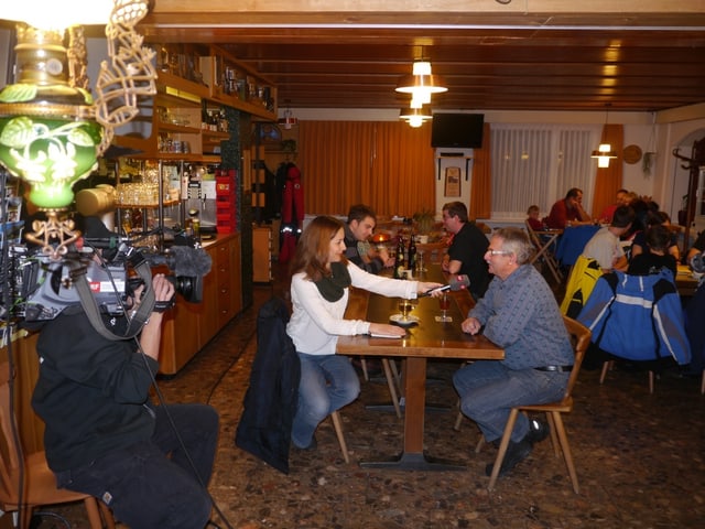 Interview im Gasthof