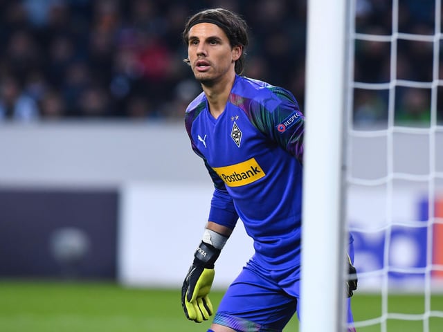 Yann Sommer im Dress von Mönchengladbach Yann Sommer im Dress von Mönchengladbach