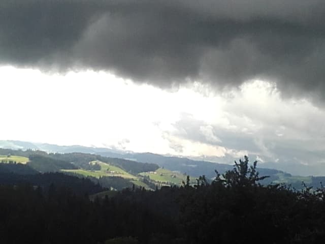 Gewitterstimmung über Lützelflüh