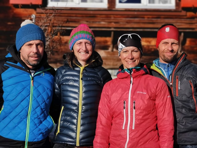 David Berther, Toja Maissen, Anja Kittlich ed Armin Berther. David Berther, Toja Maissen, Anja Kittlich ed Armin Berther.