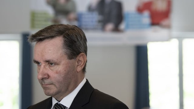Der Präsident der nationalrätlichen Sicherheitskommission, Werner Salzmann. Der Präsident der nationalrätlichen Sicherheitskommission, Werner Salzmann.