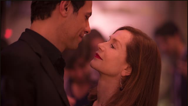 Isabelle Huppert mit Mann Isabelle Huppert mit Mann
