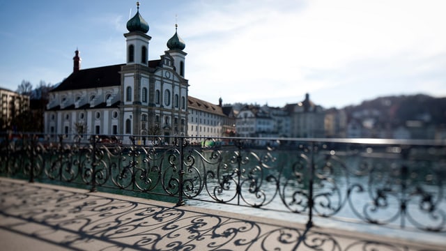 Jesuitenkirche in Luzern. Jesuitenkirche in Luzern.