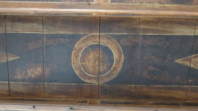 Balken mit Holzmuster Balken mit Holzmuster
