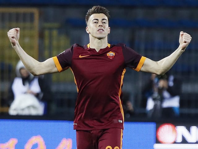 Stephan El Shaarawy in Jubelpose