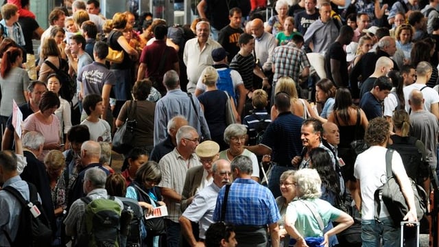 Viele Menschen Viele Menschen