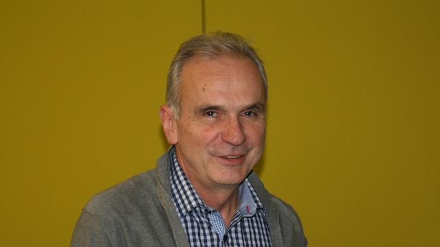 Aurelio Casanova, il president communal da Glion. Aurelio Casanova, il president communal da Glion.