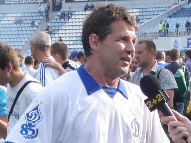 Oleg Salenko bei der WM 1990.