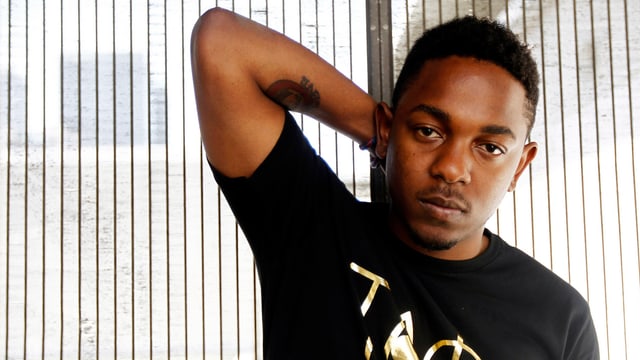 Der Rapper Kendrick Lamar. Der Rapper Kendrick Lamar.